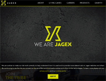 Tablet Screenshot of jagex.com